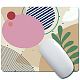 caoutchouc avec tapis de souris en tissu(AJEW-WH0187-032)-1
