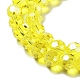 plaquent verre transparent perles brins(EGLA-A035-T8mm-A03)-3