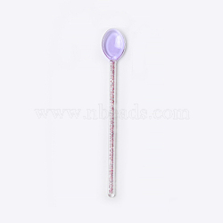 Glass Spoon, Mixing Spoon, Lilac, 151x21mm(PW23041883586)