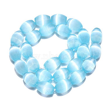 Dyed Natural Selenite Beads Strands(G-T138-232C)-2