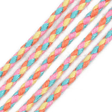 2mm Pearl Pink Polyester Thread & Cord