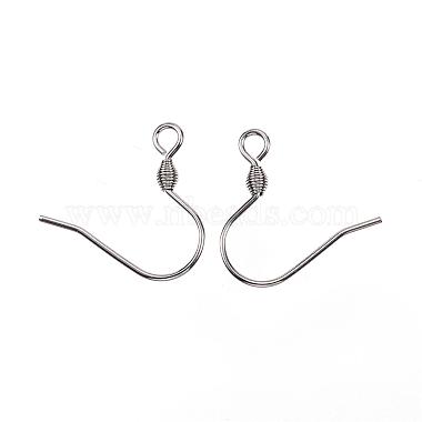 304 Stainless Steel Earring Hooks(STAS-D448-038P)-2