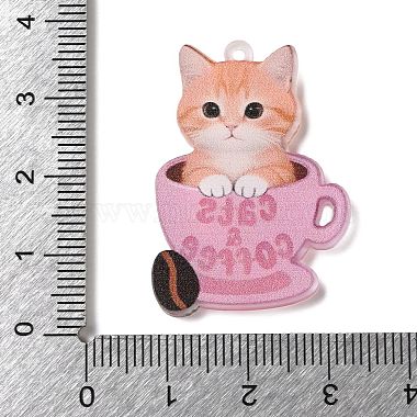 不透明なプリントアクリルペンダント(SACR-F017-04A)-3