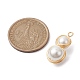 pendentifs enveloppés de fil de cuivre de perle de coquille(PALLOY-TA00108)-2