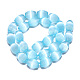 Dyed Natural Selenite Beads Strands(G-T138-232C)-2