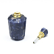 Faceted Natural Sodalite Openable Perfume Bottle Pendants(G-E556-05J)-3