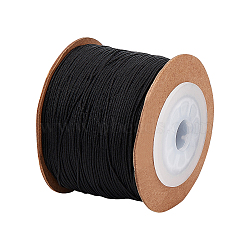 Nylon Threads, Black, 0.6mm, about 100m/roll(NWIR-UN0001-03A)