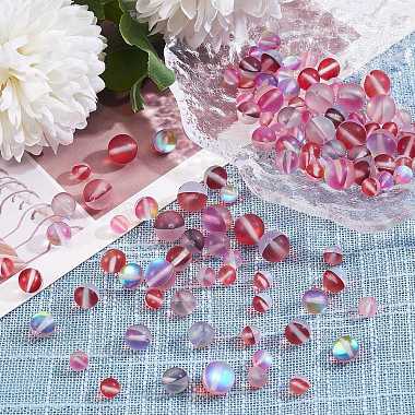 3 Style Synthetic Moonstone Beads Strands(G-SZ0001-82)-5