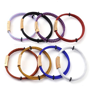 Mixed Color Stainless Steel Bangles