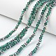 Electroplate Transparent Glass Beads Strands(EGLA-A034-T8mm-R18)-1