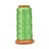 Polyester Threads, for Jewelry Making, Lime, 1mm, about 284.33 yards(260m)/roll(NWIR-G018-F-14)