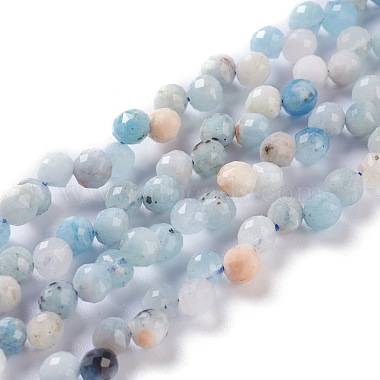 Teardrop Aquamarine Beads
