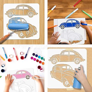 PET Hollow Out Drawing Painting Stencils(DIY-WH0403-024)-4