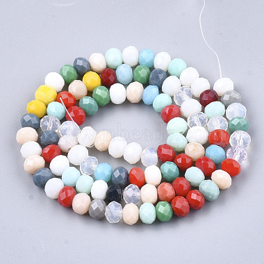 Chapelets de perles en verre(EGLA-T013-03D)-2