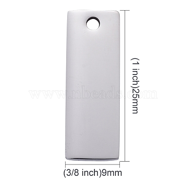 Pendentifs en acier inoxydable résistant au ternissement 304(STAS-I140-22B)-3