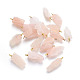 Natural Pink Morganite Pendants(G-F589-06A)-1