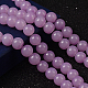 Imitation Jade Glass Beads Strands(DGLA-S076-8mm-22)-1