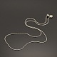 Rhodium Plated 925 Sterling Silver Coreana Chain Necklaces(X-STER-E033-56)-3