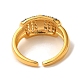 Brass Micro Pave Cubic Zirconia Cuff Rings for Women(RJEW-G325-11E-GP)-3