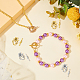 40Pcs 2 Colors Tibetan Style Alloy Flower Toggle Clasps(FIND-DC0004-34)-4