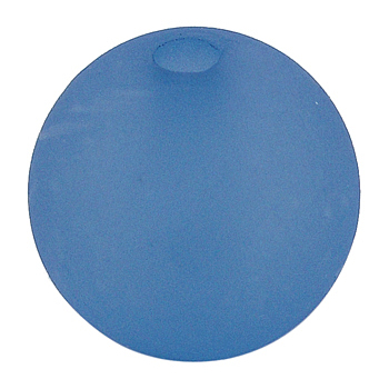 Round Transparent Acrylic Beads, Frosted, Light Blue, 8mm, Hole: 1.5mm