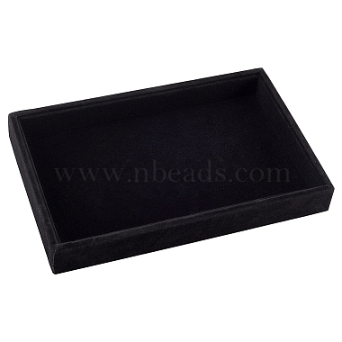 Black Velvet Jewelry Trays