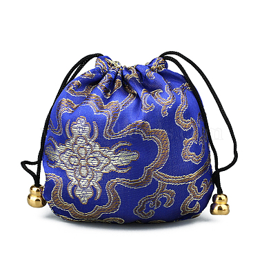 Blue Silk Bags