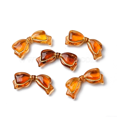 Imitation Amber Transparent Acrylic Beads(MACR-D071-02A)-2