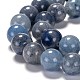 Natural Blue Aventurine Beads Strands(G-F380-6mm)-2
