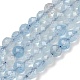 Aquamarin Perlenstr&auml;nge(G-B168-A02-4mm)-2