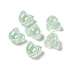 Placage uv perles acryliques irisées arc-en-ciel(PACR-M003-07F)-1