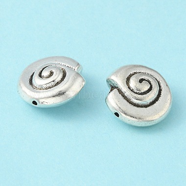 Tibetan Style Alloy Snail Shell Beads(X-TIBEB-5570-AS-LF)-2