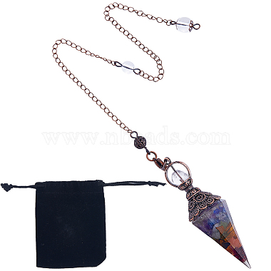 Mixed Stone Dowsing Pendulums