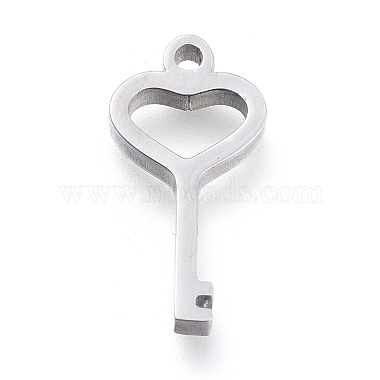 Stainless Steel Color Key 304 Stainless Steel Charms