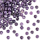 Olycraft 2 brins de perles de lépidolite naturelle/pierre de mica violet(G-OC0003-28)-1