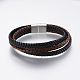 Leather Cord Multi-strand Bracelets(BJEW-F325-24P)-1