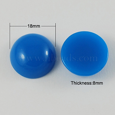 Resin Cabochons(CRES-S057-18mm-M)-2
