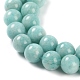 Chapelets de perles en amazonite naturelle(G-F602-02-8mm)-2