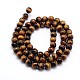 Natural Tiger Eye Beads Strands(X-G-J303-11-10mm)-2