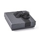 Bowknot Organza Ribbon Cardboard Bracelet Bangle Gift Boxes(BC148-05)-4