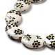 Handmade Printed Porcelain Beads(PORC-F005-01D)-6