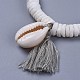Cotton Thread Tassels Charm Bracelets(BJEW-JB04385)-3