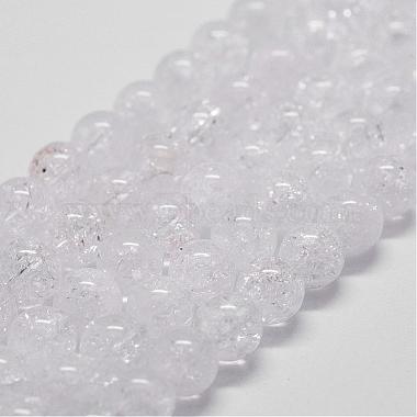 12mm White Round Quartz Crystal Beads