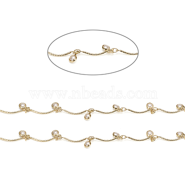White Brass Link Chains Chain