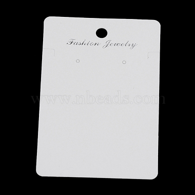 Creamy White Paper Jewlery Display Cards