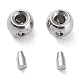 304 Stainless Steel Bead Tips(STAS-K268-01B-P)-2