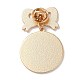 Black Golden Zinc Alloy Brooches(JEWB-O013-02B-G)-2