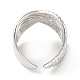 201 Stainless Steel Open Cuff Ring(RJEW-E063-48P)-3