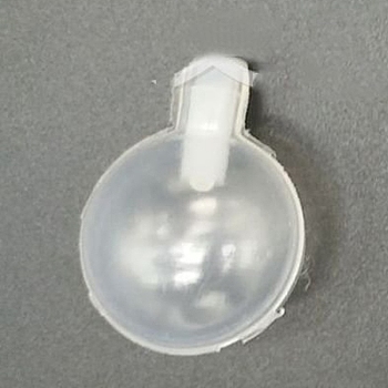 Doll Air Bag Toy Double Ring BB Call, for Whistle Toy Accessories Squeaky Toy Stuffing Airbag Supplies, Clear, 37.5x30x15mm