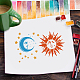 4Pcs 4 Styles PET Hollow Out Drawing Painting Stencils(DIY-WH0394-0305)-7